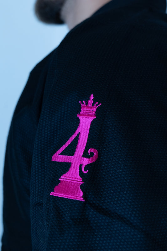 The Human Chess Black And Pink