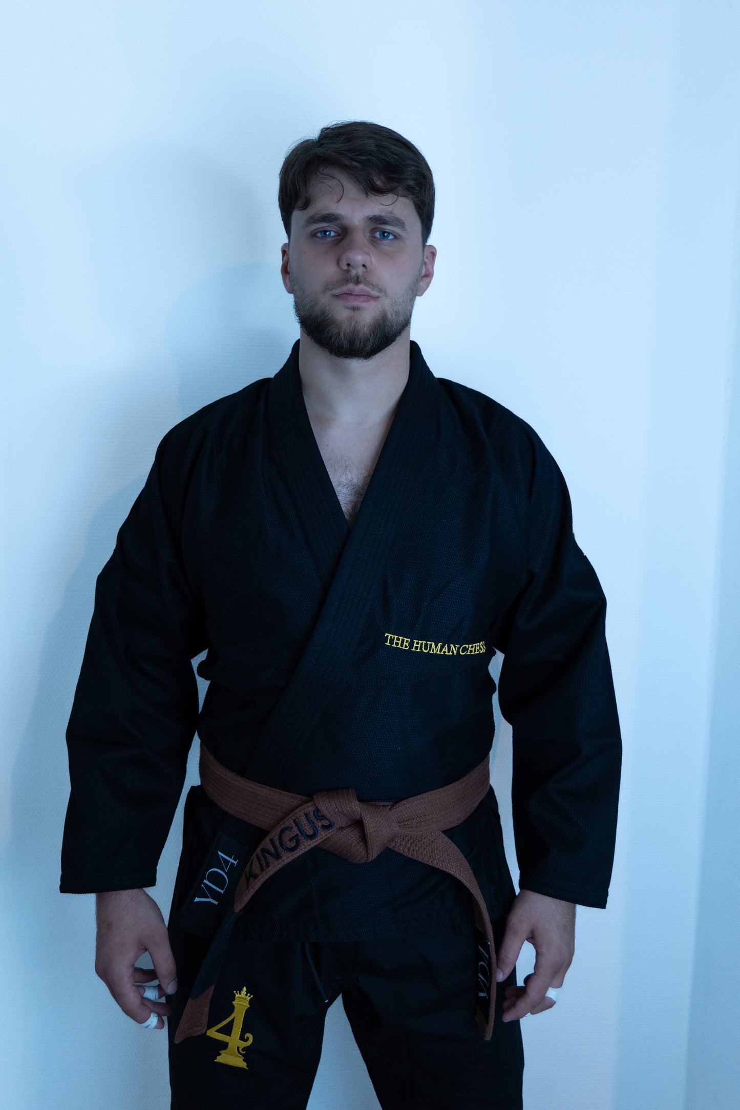 The Human Chess Black And Gold