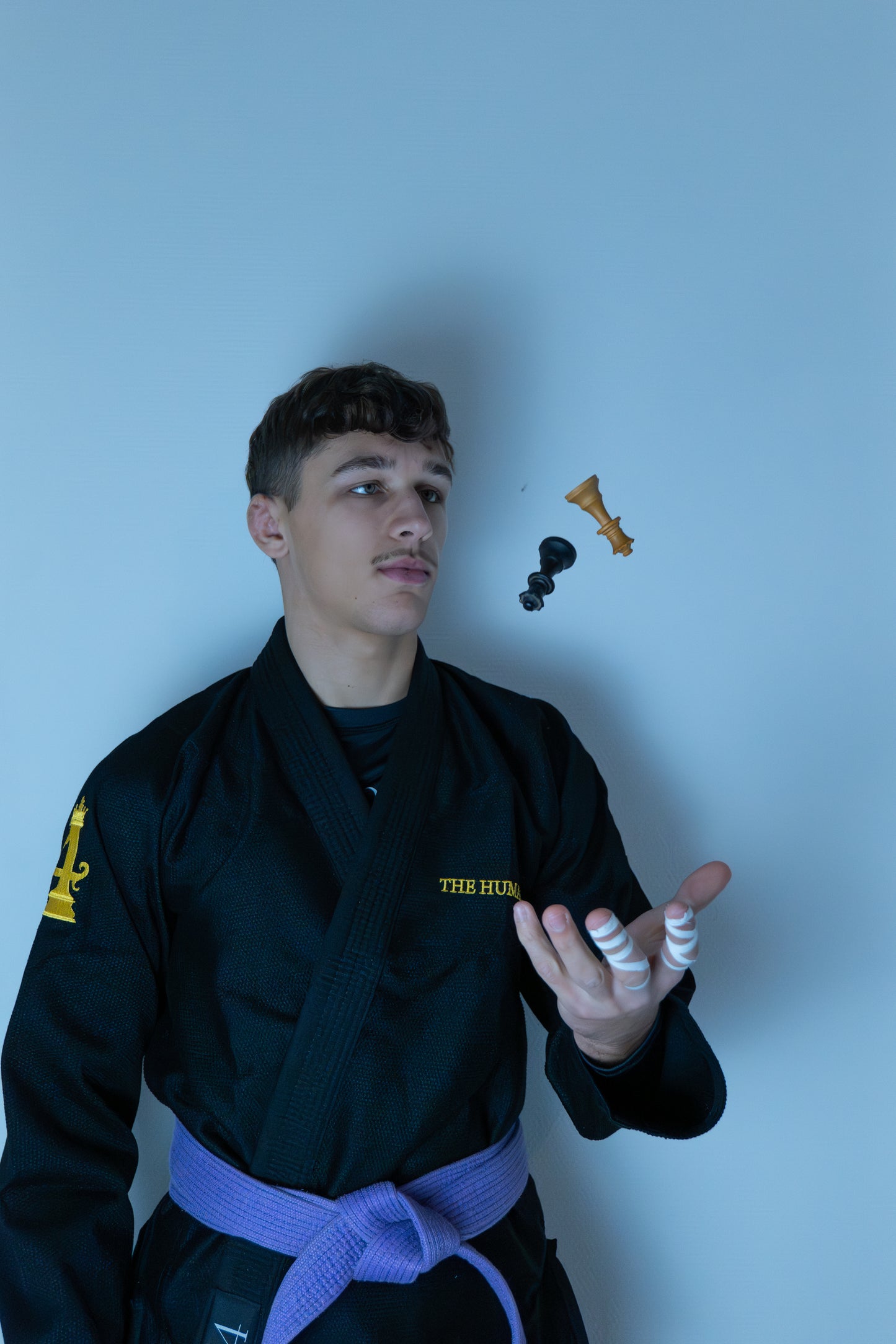 The Human Chess Black And Gold